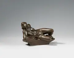 Edwin Scharff, Liegende Frau, 1934, Bronze