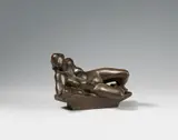 Edwin Scharff, Liegende Frau, 1934, Bronze