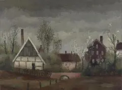 Josef Wedewer, Vorfrühlingstag, 1943, Oil on canvas