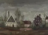 Josef Wedewer, Vorfrühlingstag, 1943, Oil on canvas