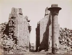 Karnak by Jean Pascal Sébah, Probably around 1890, 7 albumen prints. Each approx, offered May 2015
