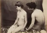 Vincenzo Galdi, Untitled, c. 1900, 2 albumen prints