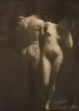 Frank Eugene, Adam and Eve, 1898/99, Photogravure on japanese tissue, printed