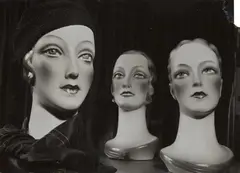 Schaufensterpuppen [Mannequins] by Anton Stankowski, 1938, Vintage gelatin silver contact print, offered May 2015