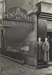 Ilse Bing, Pensionat de Jeunes Filles, Tours, 1935, Vintage gelatin silver print on Agfa-Brovira paper