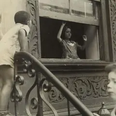 Untitled by Helen Levitt, 1940s, Vintage gelatin silver contact print, sold May 2015