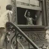 Untitled by Helen Levitt, 1940s, Vintage gelatin silver contact print, sold May 2015