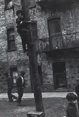 Untitled by Helen Levitt, 1940s, Gelatin silver contact print, printed probably 1950s, sold May 2015