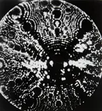 Single atoms photographed with new microscope by I.N.P. - International News Photos, 1951, Vintage ferrotyped gelatin silver print. Soundphoto, offered May 2015