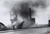 Rudolf Holtappel, Oberhausen Kupferhütte [Copper mill, Oberhausen], 1960s, Gelatin silver print, printed later
