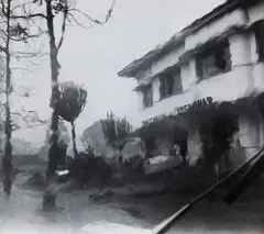 Paul Almasy, Tempete sous les tropiques, Inde, 1962, Vintage ferrotyped gelatin silver print