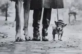 New York City by Elliott Erwitt, 1955, Gelatin silver print, sold May 2015