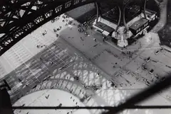 Eiffel view with shadow by Abe Frajndlich, 1995, Gelatin silver print, sold May 2015