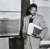 Jürgen Schadeberg, Nelson Mandela in his Law Office