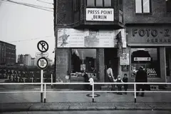 Berlin Friedrichstraße by Will McBride, 1961, Gelatin silver print, printed later, sold May 2015