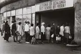 Siegfried Wittenburg, Jena. Sekundärrohstofferfassung Leipzig., 1987. 1989, 2 gelatin silver prints on Agfa paper