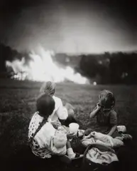 Picnic by Sally Mann, 1992, Gelatin silver contact print, sold May 2015