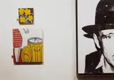 Warhol & Lichtenstein by Louise Lawler, 1989, Cibachrome print, printed, offered May 2015