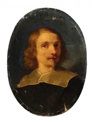 Francesco Albani, Self Portrait of the Artist as a Young Man, Oil on copper