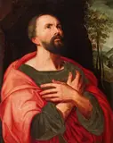 Flemish School, first half 17th century, Saint Jerome Penitent, Oil on panel