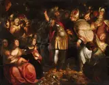 circle of Gerard Seghers, A Biblical Scene, Oil on panel