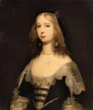 attributed to Cornelius Jonson (Janssens) van Ceulen, Portrait of a Lady in Pearl Jewellery, Oil on canvas (relined)