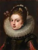 Flemish School 17th century, Portrait of a Young Lady