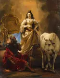 Gerbrand van den Eeckhout, Juno, Jupiter and Io, Oil on canvas