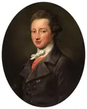 Pompeo Batoni, A Portrait of a Young Man with White Collar