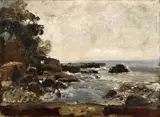 Emil Jakob Schindler, A Rocky Coastline