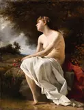 Ferdinand Schauss, Elegie, Oil on canvas