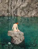 Alexander Rothaug, The Nixenstein, Mixed Media on canvas