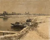 A View of Neuss by Max Clarenbach, Oil on canvas, offered May 2015