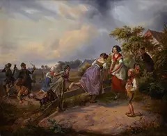 Ludwig Elsholtz, The Chance Quarry, Oil on canvas