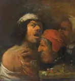 Joos van Craesbeeck, At the Surgeon's, Oil on panel