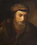 Head of a Prophet by called Dietricy Christian Wilhelm Ernst Dietrich, Oil on canvas, offered Mar 2015