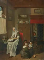 A Kitchen Interior by Netherlandish School 18th century, Oil on panel, offered Mar 2015