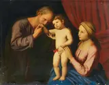 German School 19th century, The Holy Family