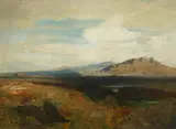 Carl Irmer, A Panoramic Landscape, Oil on canvas
