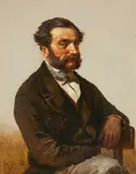 Eugène Verboeckhoven, Self Portrait