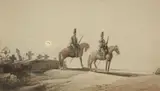 Caspar Scheuren, Scene with Riders