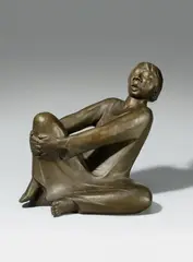 Ernst Barlach, Der singende Mann, 1928 (cast 1930/1931), Bronze