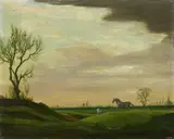 Theo Champion, Weidende Pferde