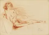 Otto Dix, Erna II (Erna II liegend)