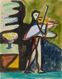 Werner Gilles, Der Geiger
