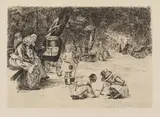 Max Liebermann, Spielende Kinder