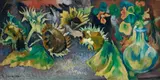 Heinrich Nauen, Sonnenblumen mit welker Kresse