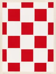 Blinky Palermo, Flipper, 1970, 2-part work: each colour silkscreen on cardboard. Each