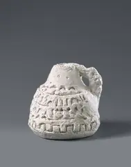 Hanne Darboven, Untitled (Krug mit Ornamentik), 1957, Plaster