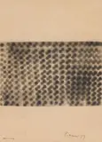 Untitled by Otto Piene, 1959, Smoke drawing on card, sold Nov 2014